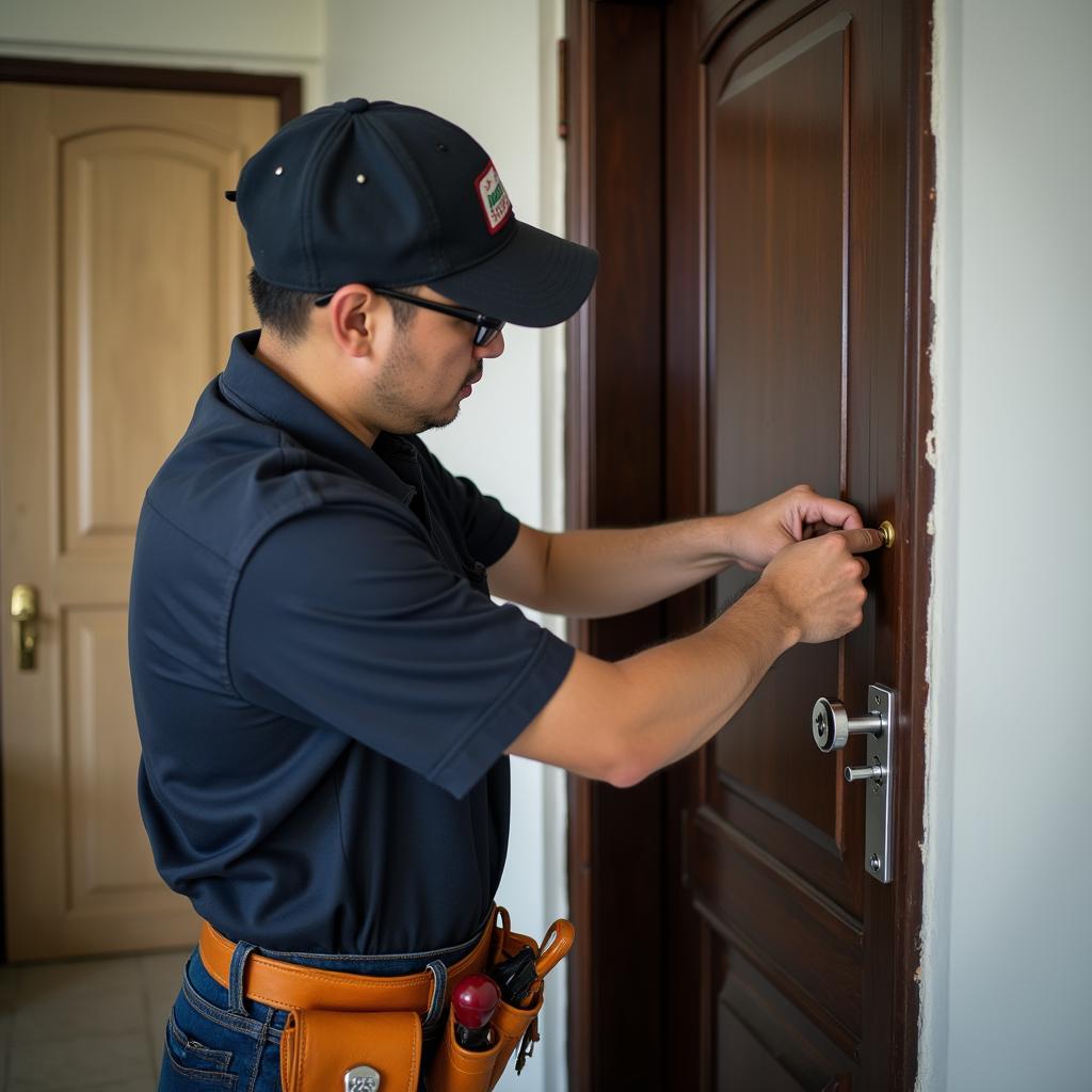 Thợ sửa khóa tại nhà quận Bình Thạnh chuyên nghiệp, tận tâm, phục vụ 24/7