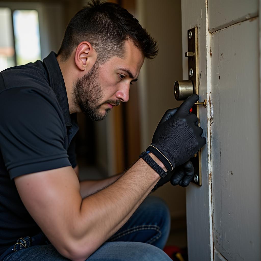 Thợ sửa khóa tại nhà quận Gò Vấp chuyên nghiệp, trang bị đầy đủ dụng cụ